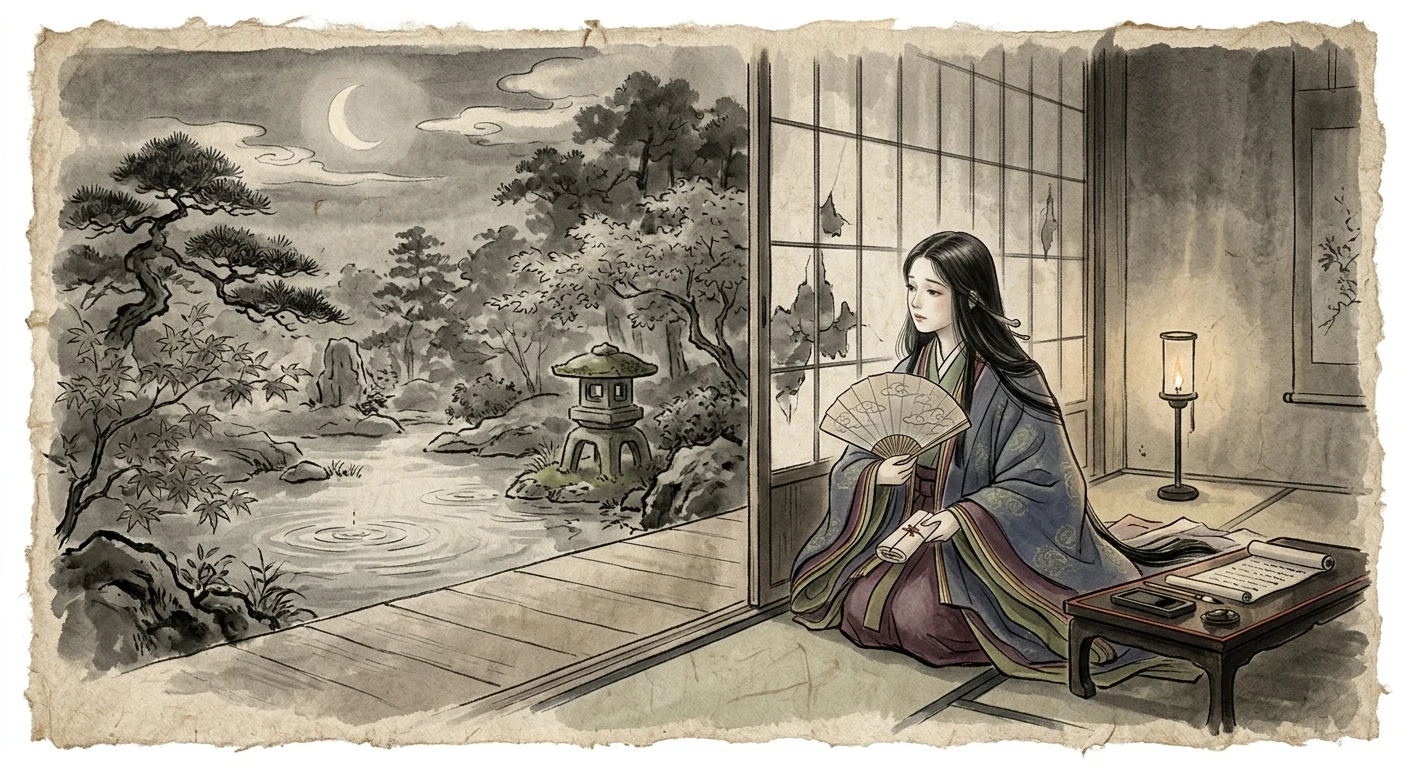 恋すてふ わが名はまだき 立ちにけり 人知れずこそ 思ひそめしか（壬生忠見）の情景