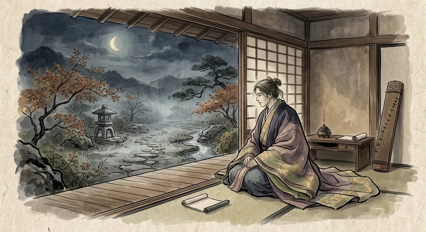あはれとも いふべき人は 思ほえで 身のいたづらに なりぬべきかな（謙徳公）の情景